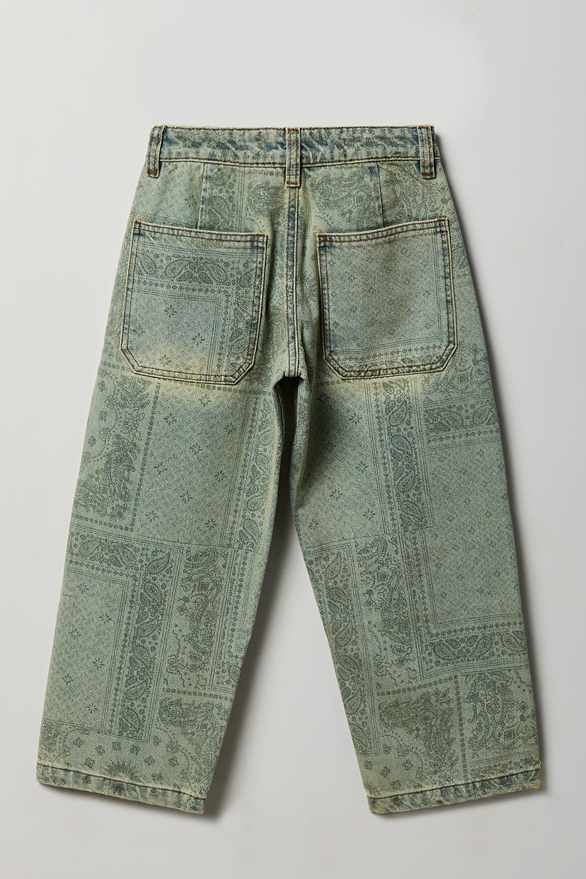 Vue alternative 2. Jean baggy avec motif bandana pour garçon