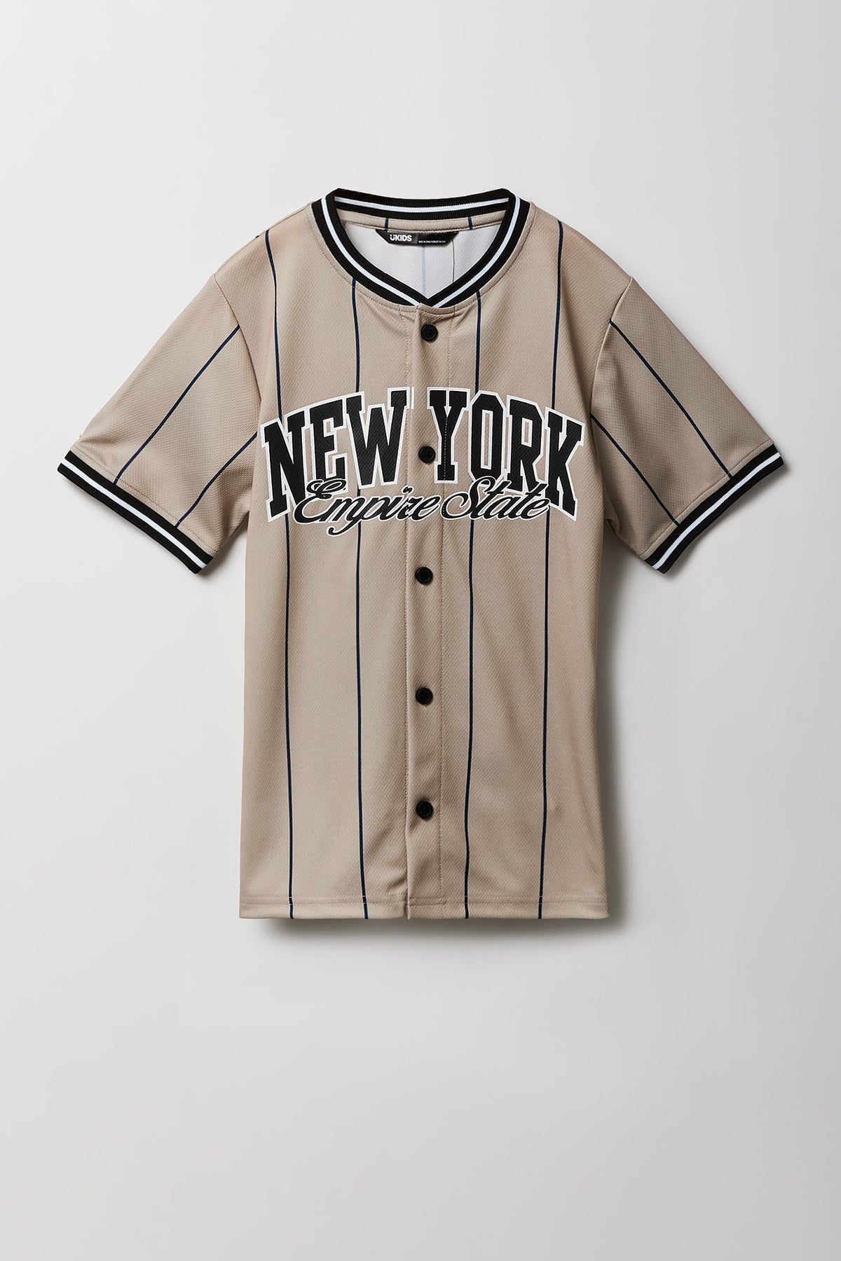 Jersey de base-ball imprimé en filet pour garçons