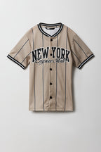 Jersey de base-ball imprimé en filet pour garçons