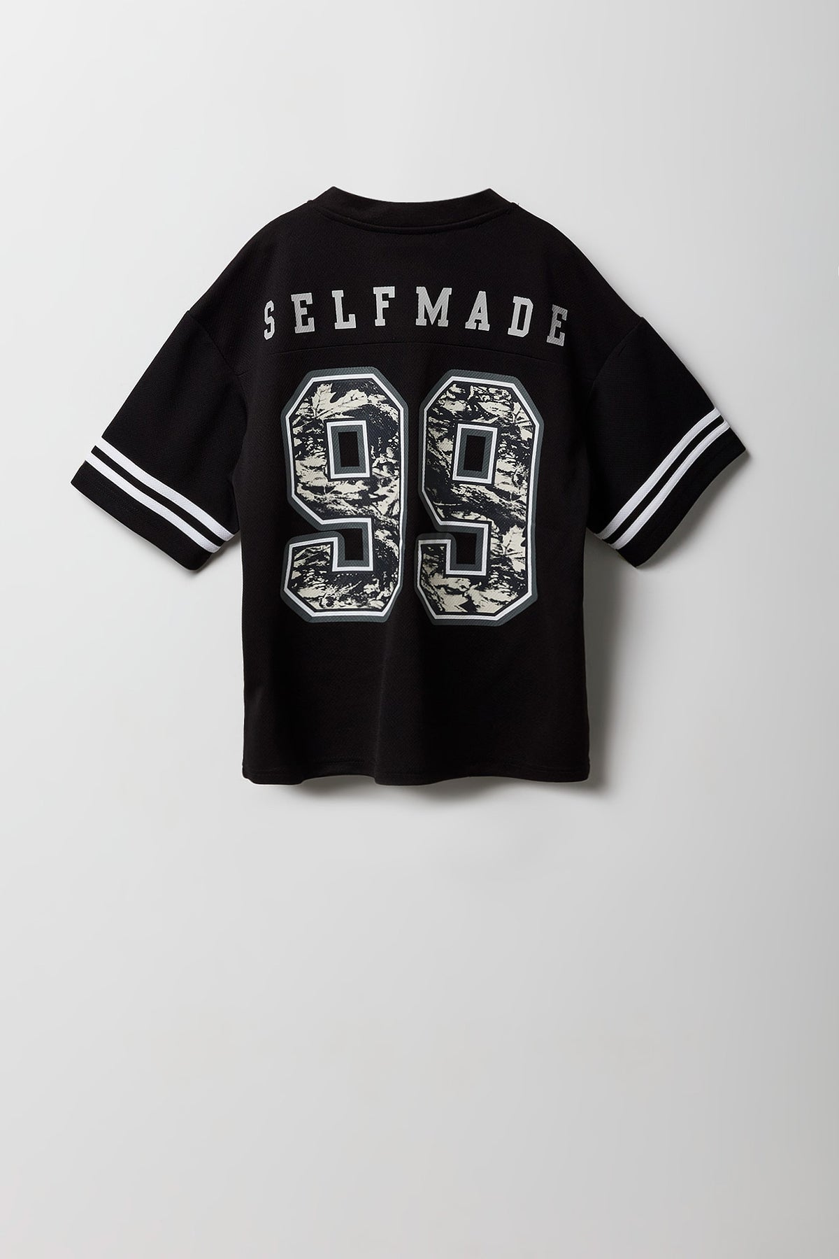 Alt View 2. Kids Graphic Mesh Jersey - Black