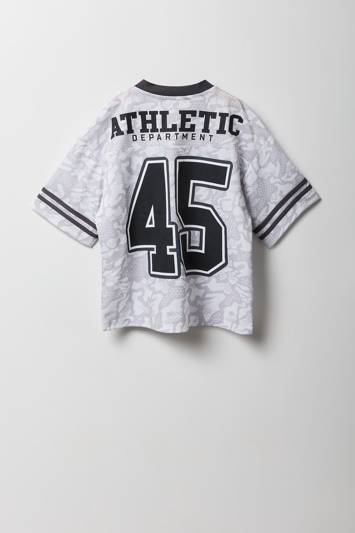 Alt View 2. Kids Graphic Mesh Jersey - White
