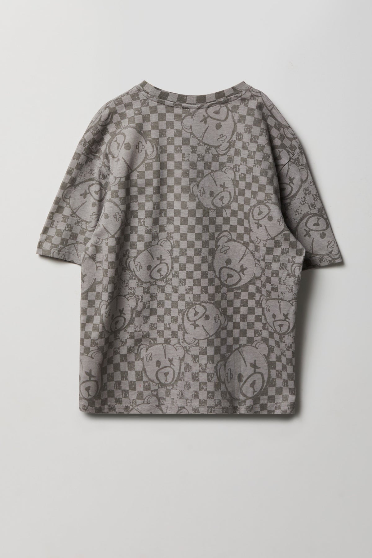 Alt View 2. Boys Printed T-Shirt - Dark Grey