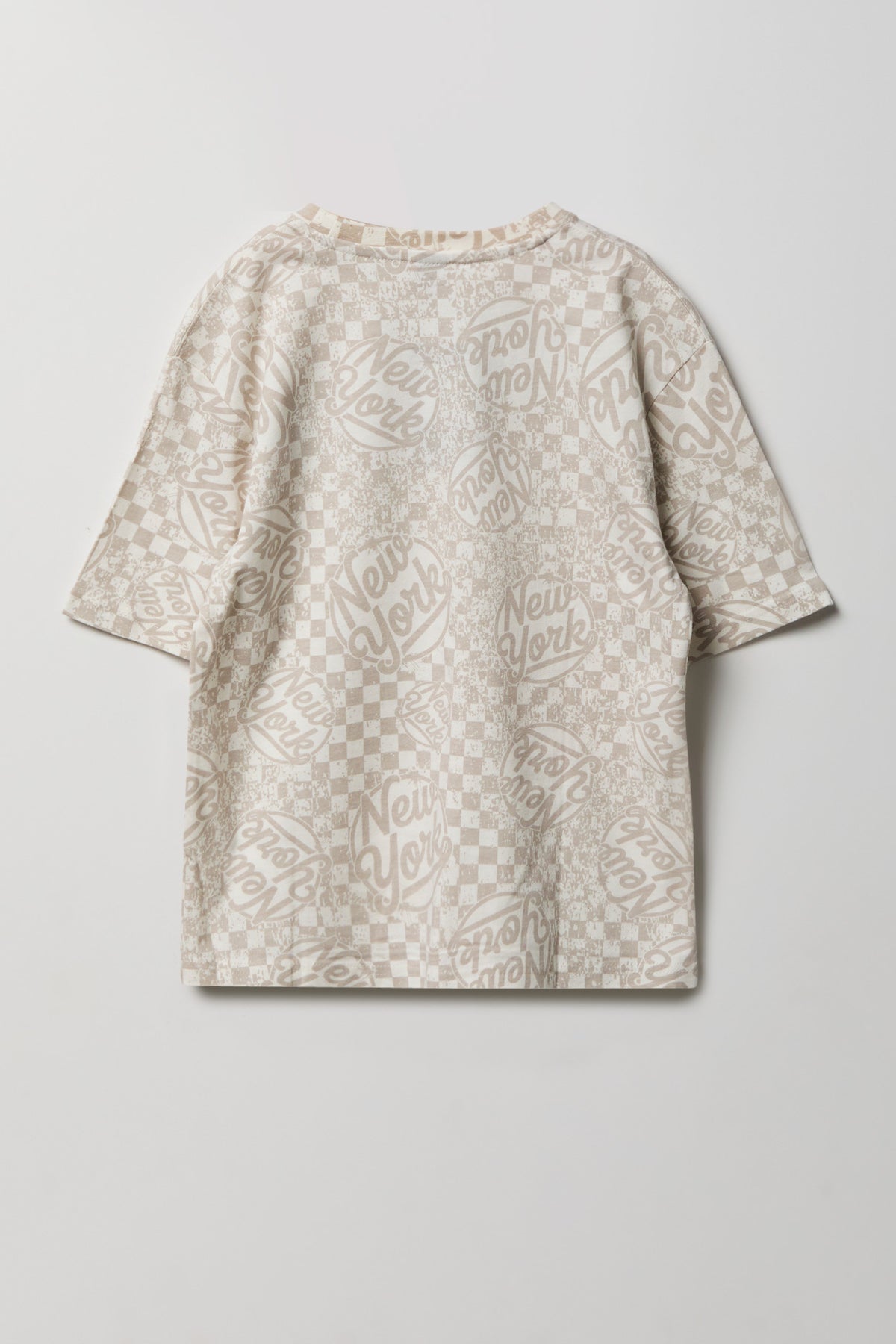 Alt View 2. Boys Printed T-Shirt - White