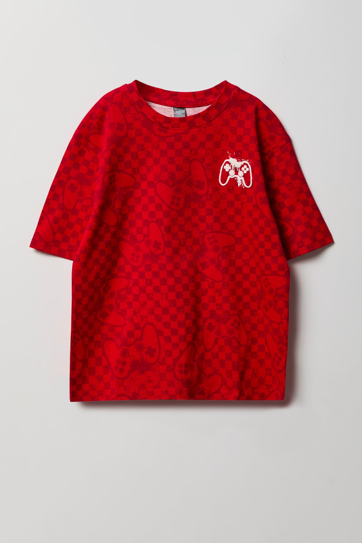Boys Printed T-Shirt - Red