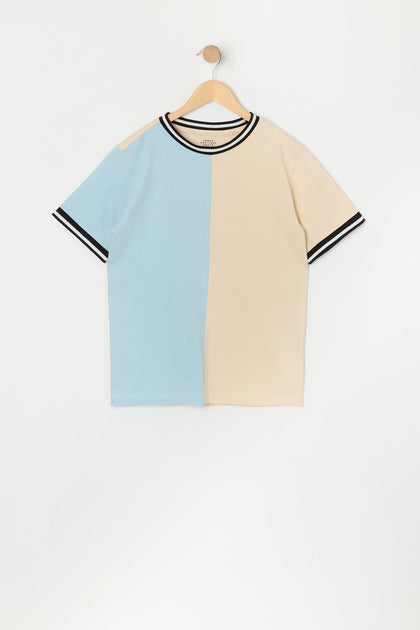 Boys Split Colourblock T-Shirt