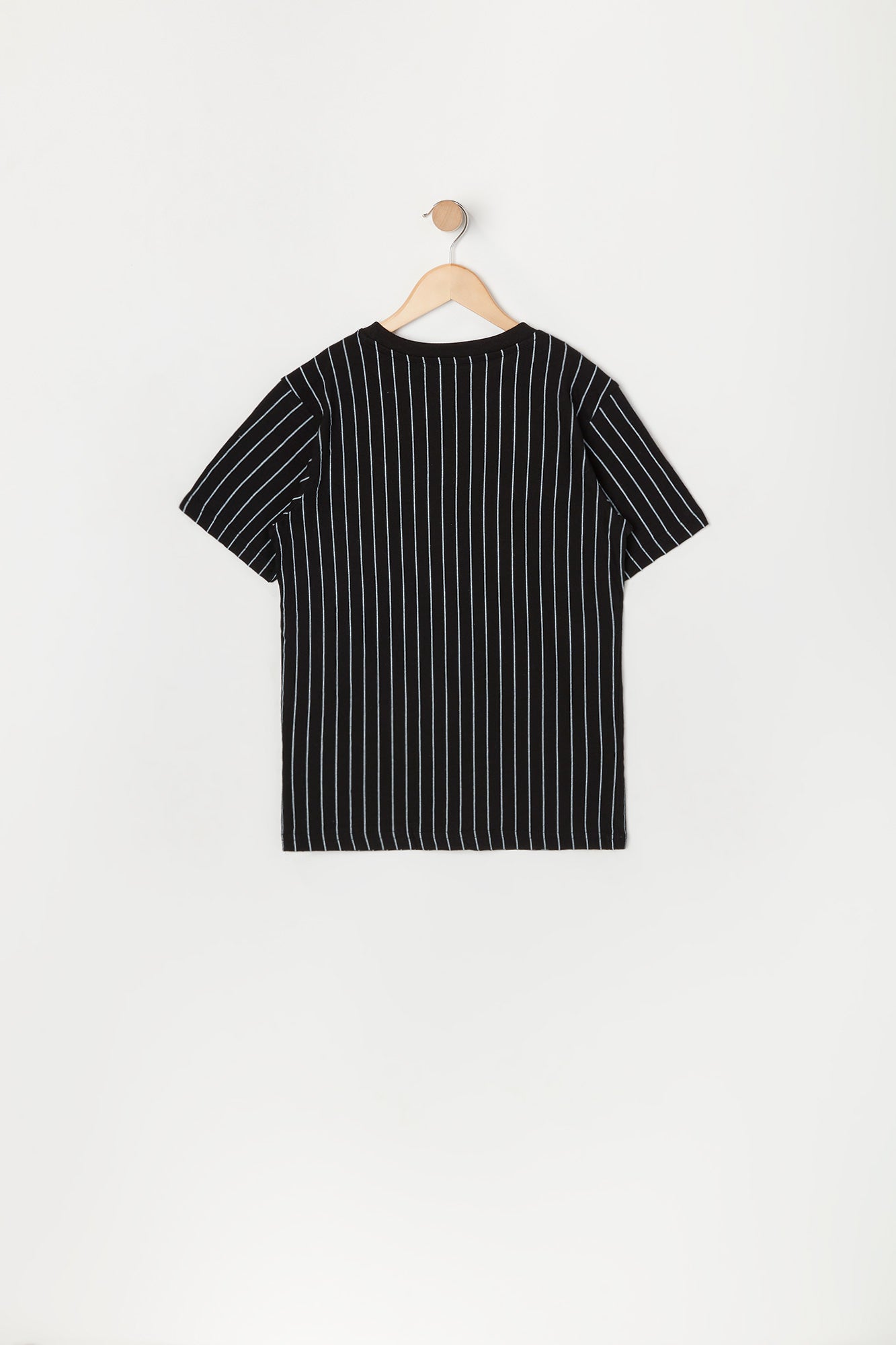 Boys Striped Paris Embroidered T-Shirt