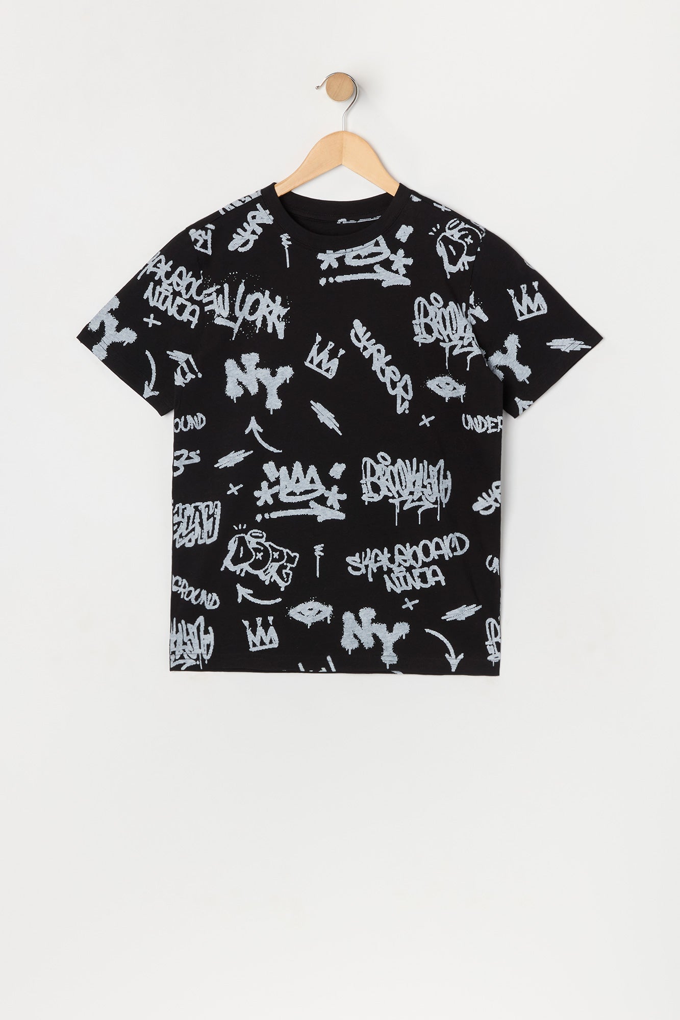 Boys Graffiti Print T-Shirt