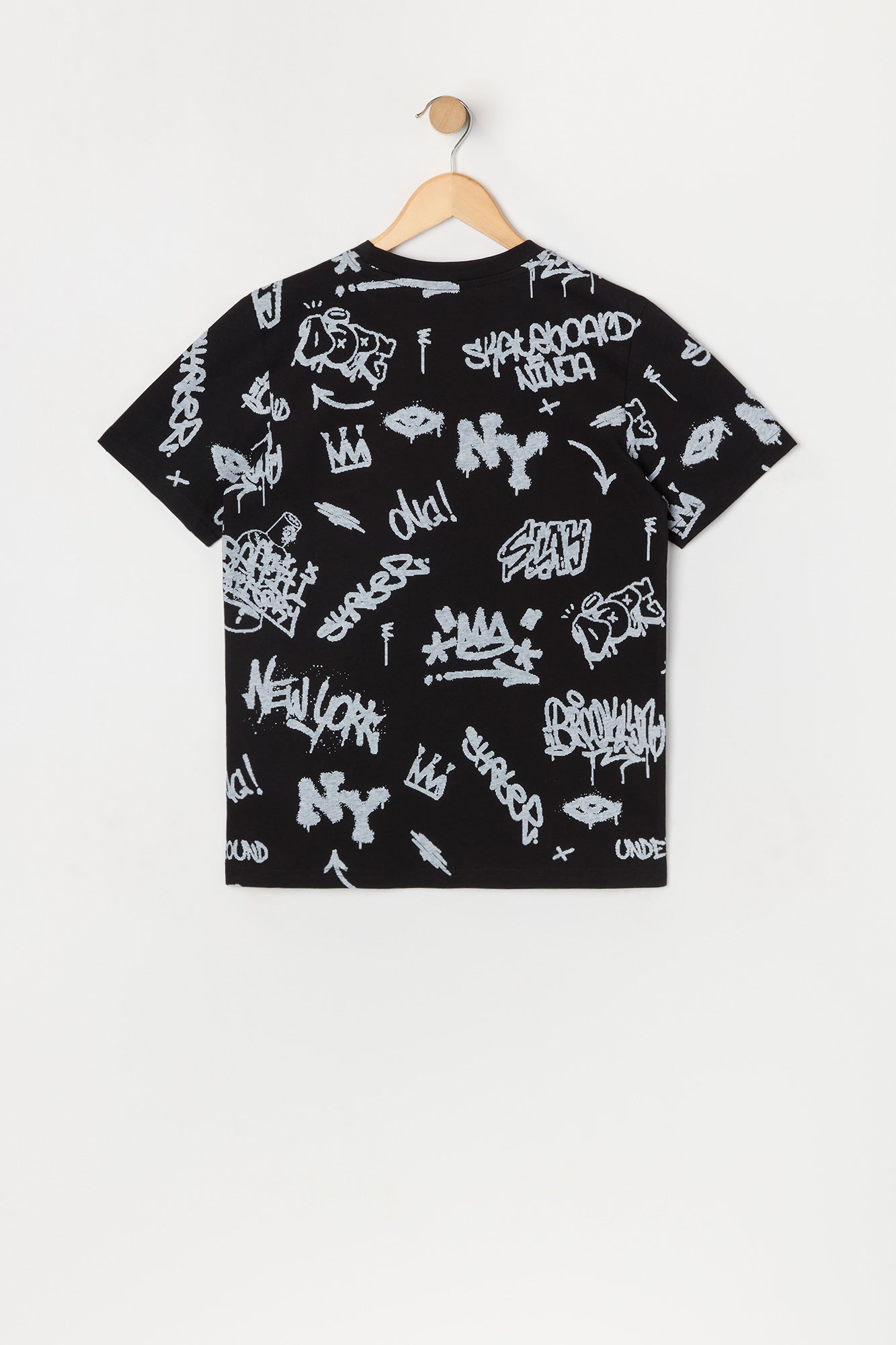 Boys Graffiti Print T-Shirt