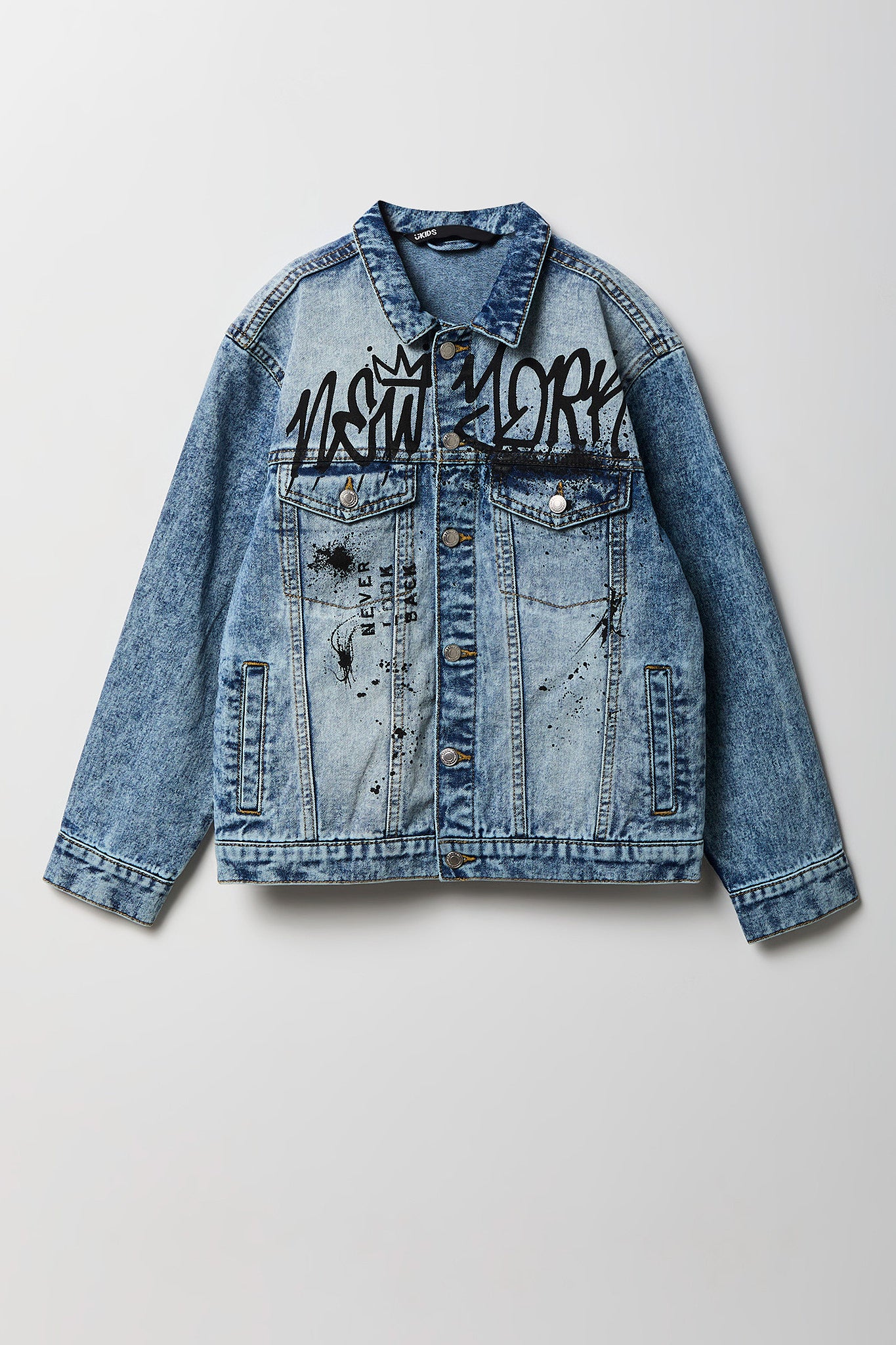 Boys Graphic Denim Jacket – Urban Planet