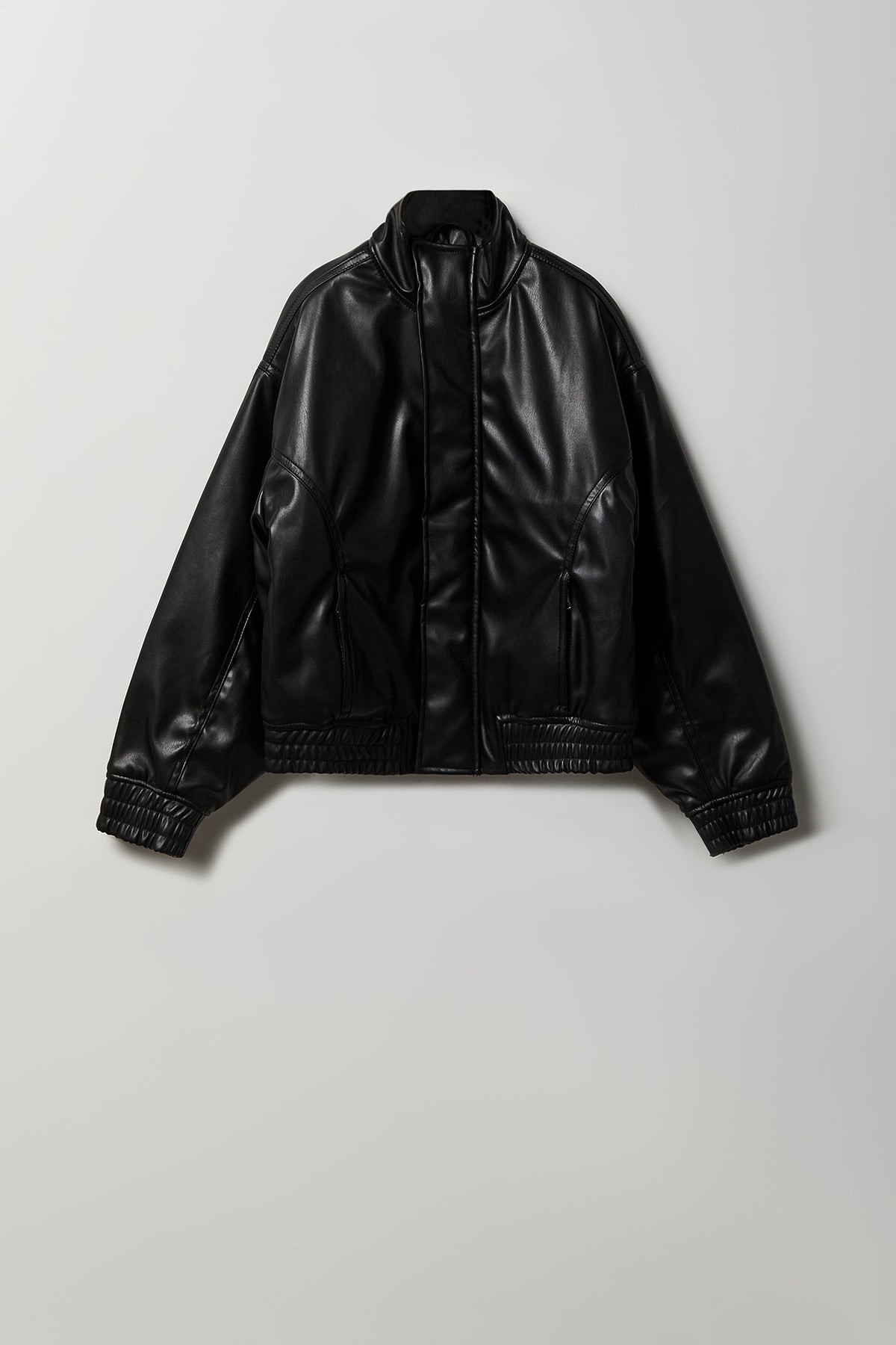 Blouson aviateur en similicuir pour garçon