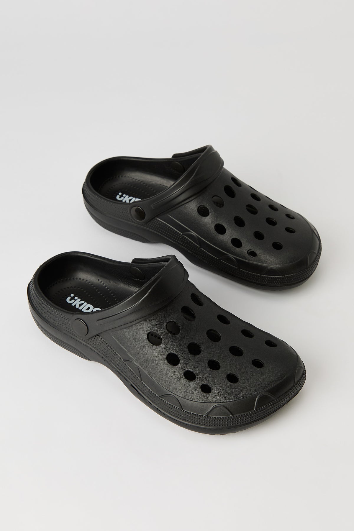 Alt View 2. Boys Clog - Black