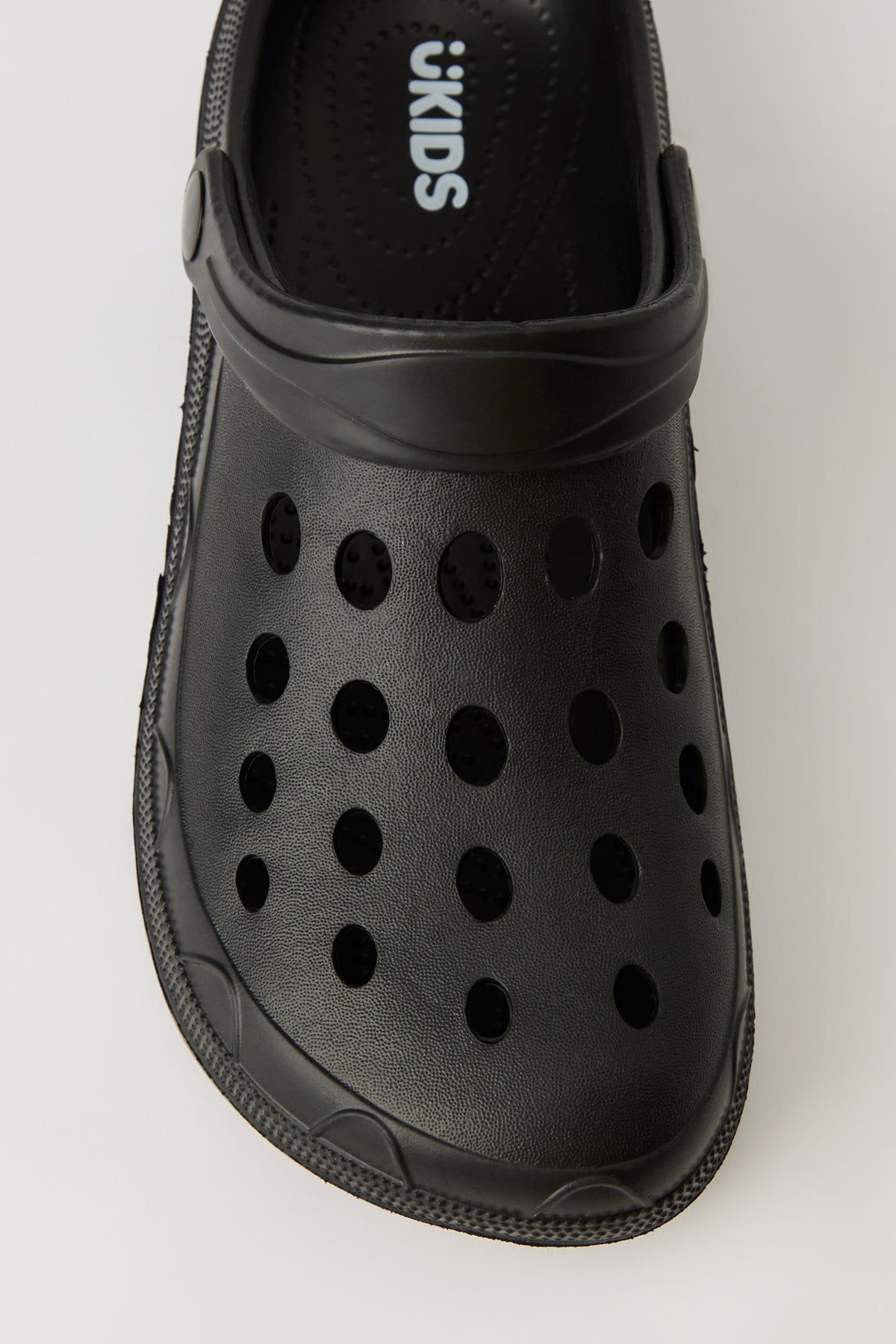 Alt View 3. Boys Clog - Black