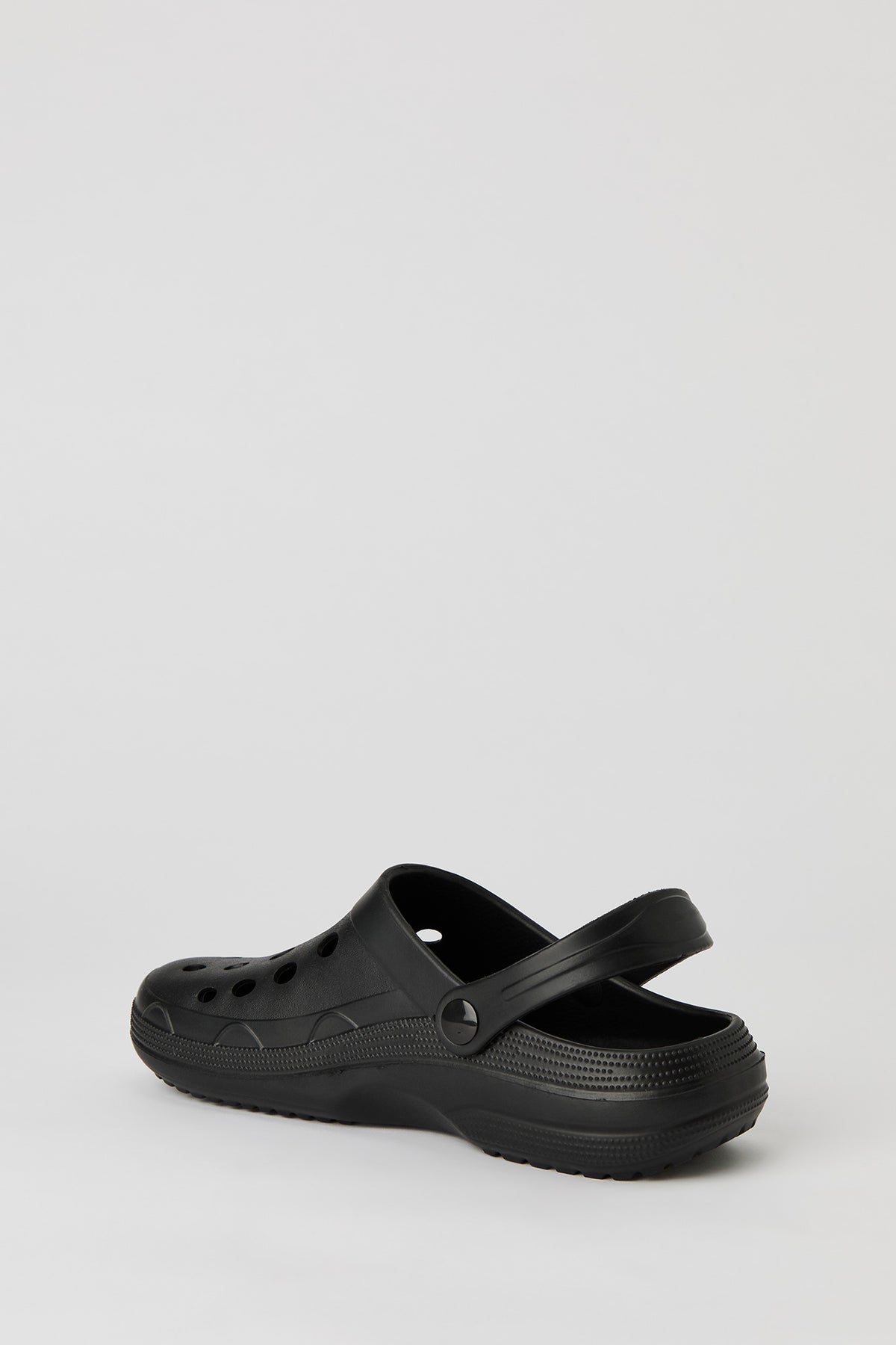 Alt View 4. Boys Clog - Black