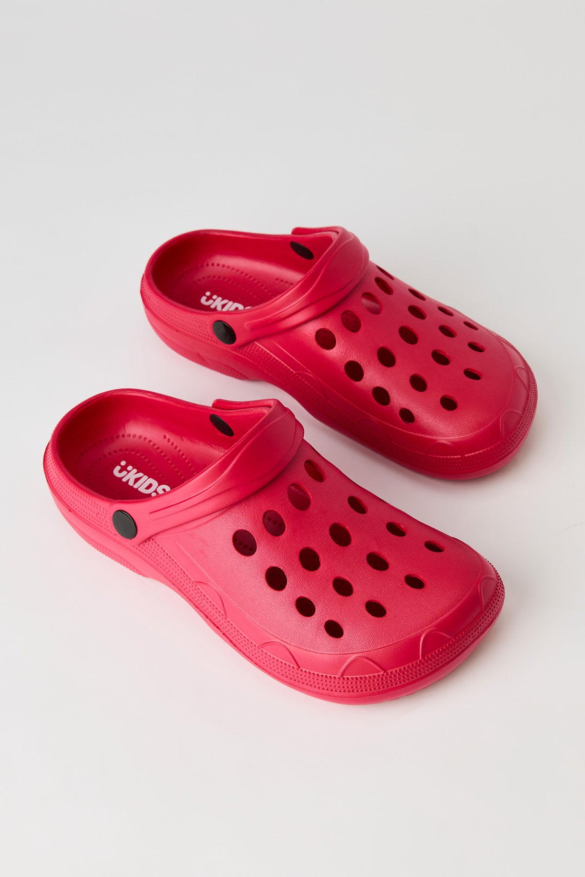 Alt View 2. Boys Clog - Red