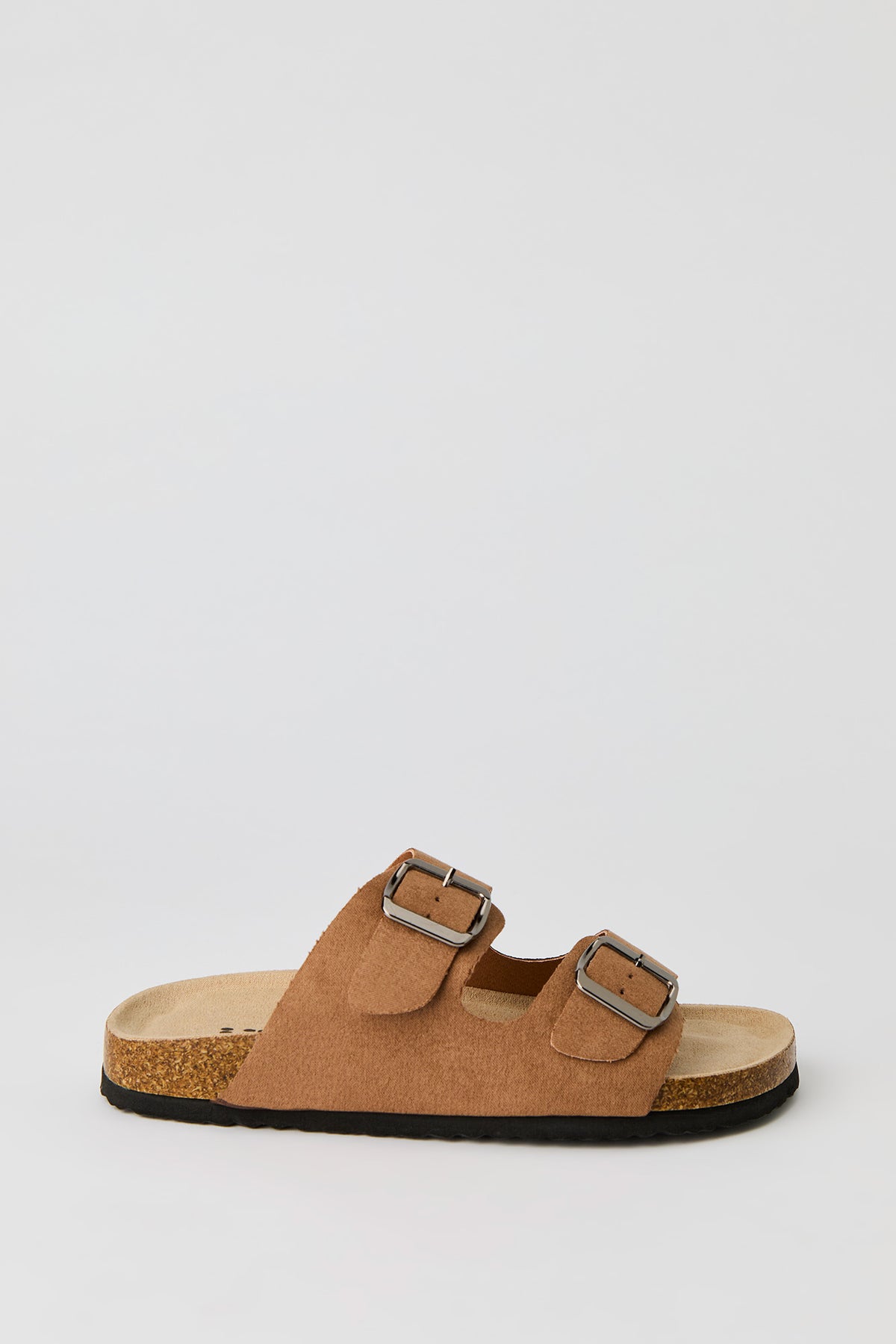 Sandales avec semelles en liège et boucle double pour garçon