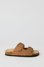 Sandales avec semelles en liège et boucle double pour garçon