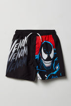 Short de baignade à imprimé Venom pour garçon
