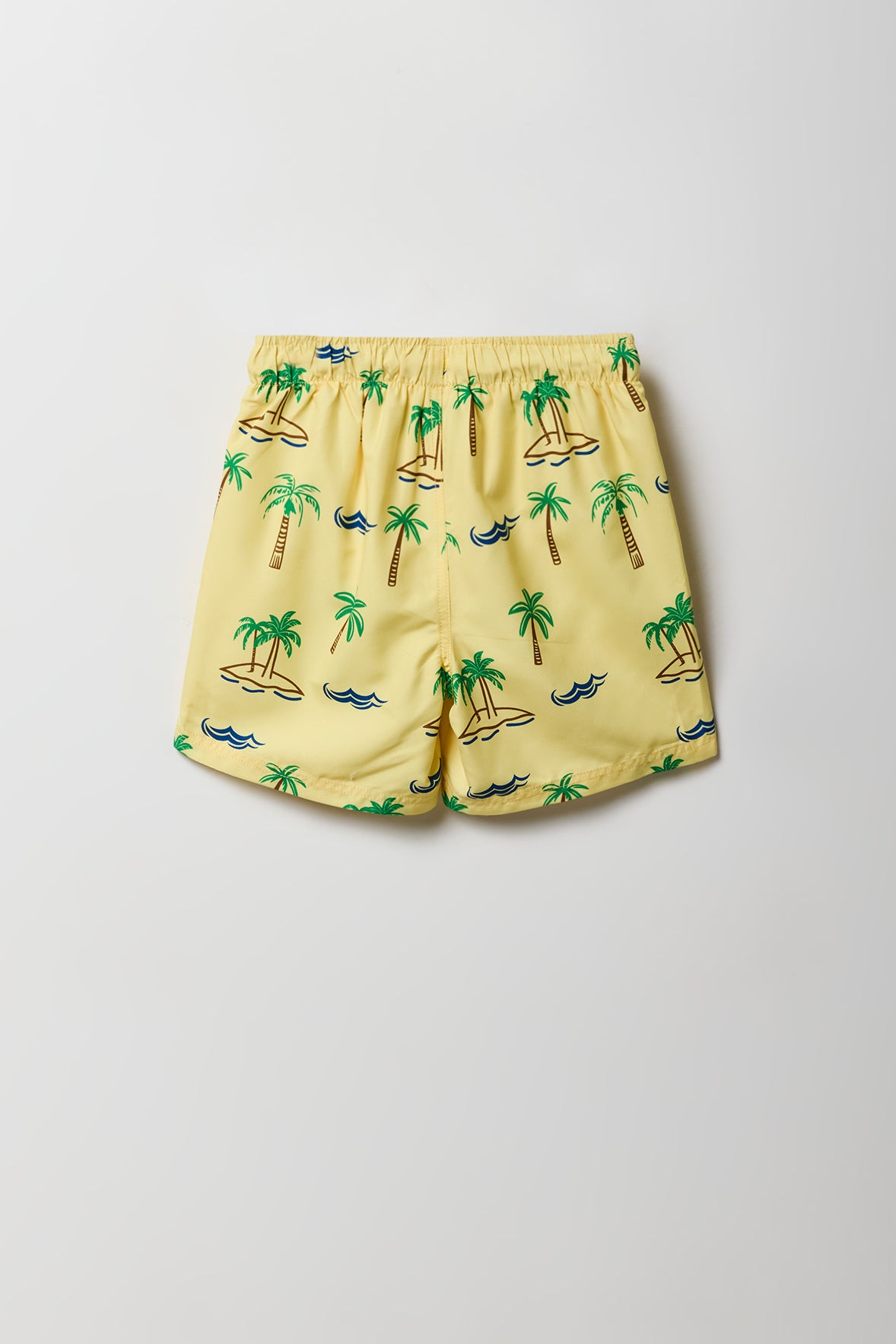 Vue alternative 2. Short de bain à imprimé tropical pour garçons