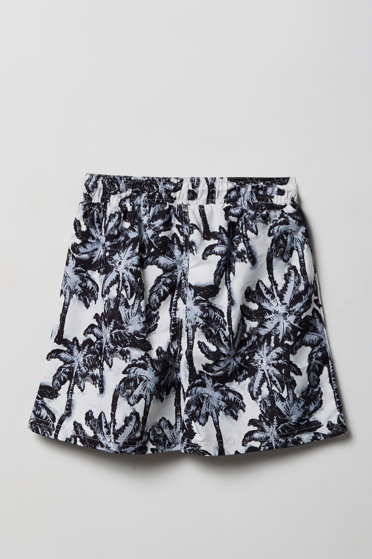 Alt View 2. Boys Printed Swim Short - Black