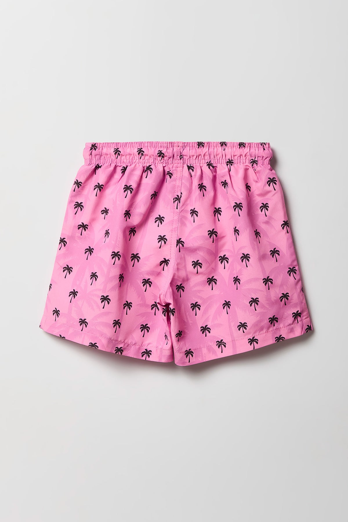 Alt View 2. Boys Printed Swim Short - Pink