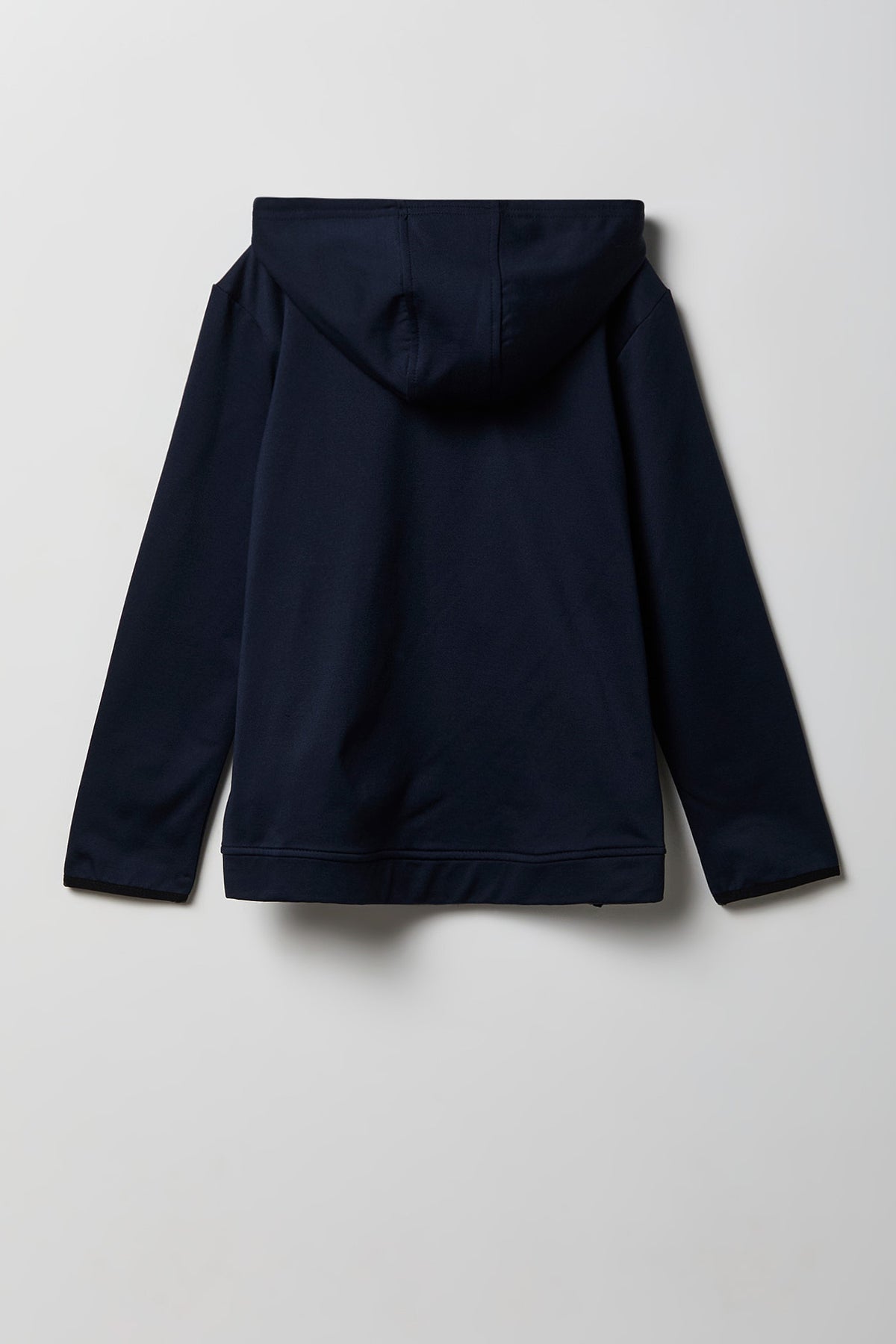 Alt View 2. Boys Active Powersoft Zip-Up Jacket - Navy