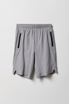 Short Active avec poches à fermeture à glissière pour garçon