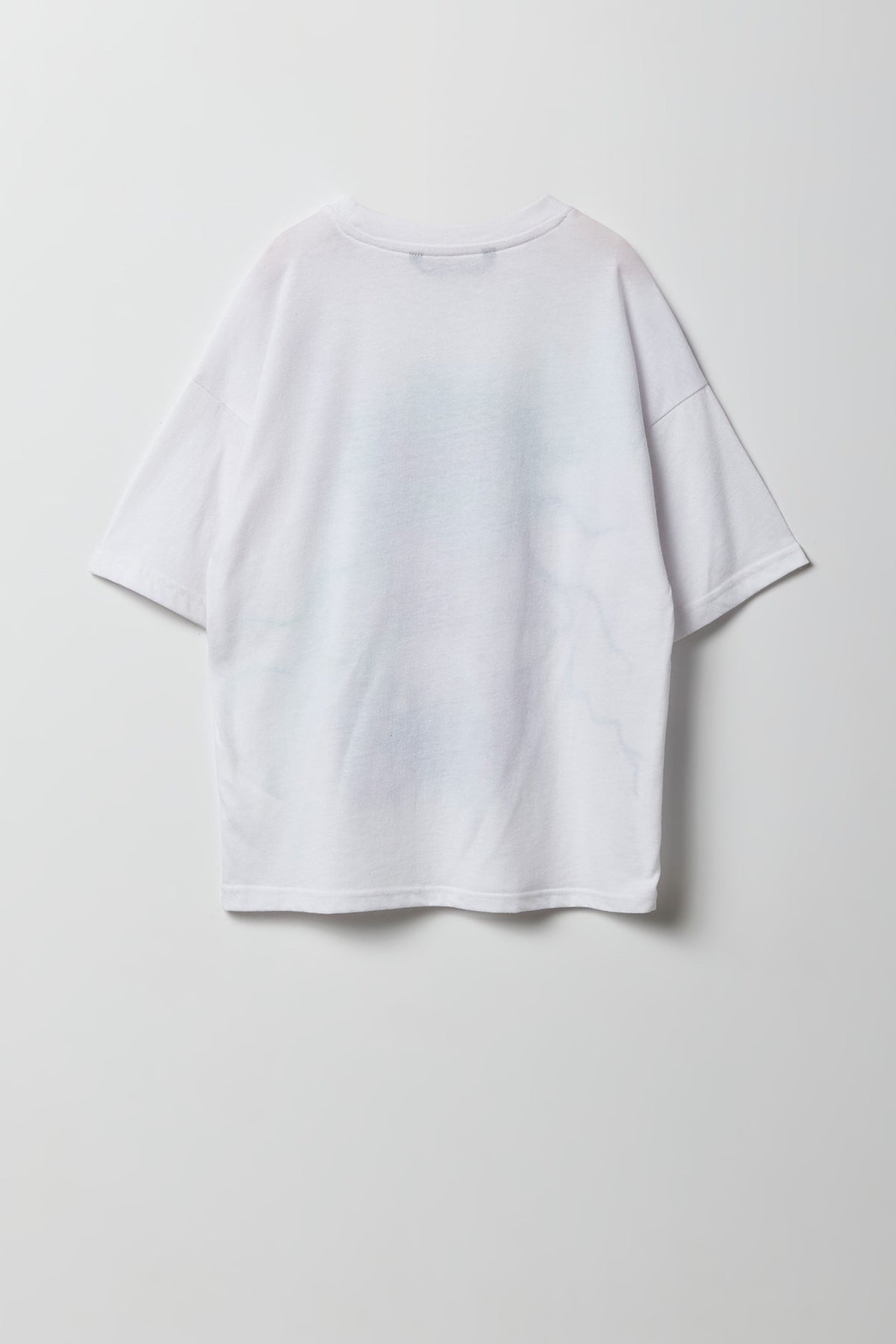Alt View 2. Boys No Fear Puffed Print T-Shirt - White