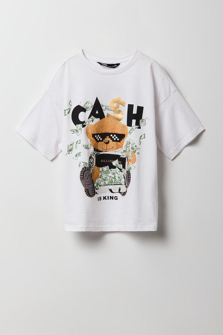 T-shirt à imprimé Cash Bear pour enfant