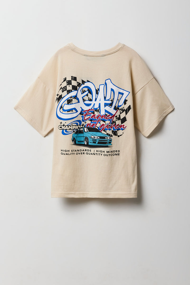 T-shirt à imprimé GOAT pour enfant