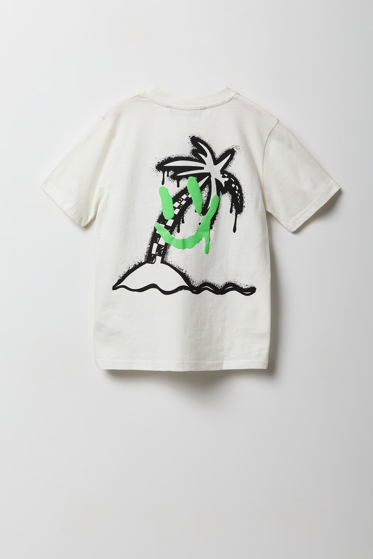 Vue alternative 2. T-shirt à imprimé en relief pour enfants