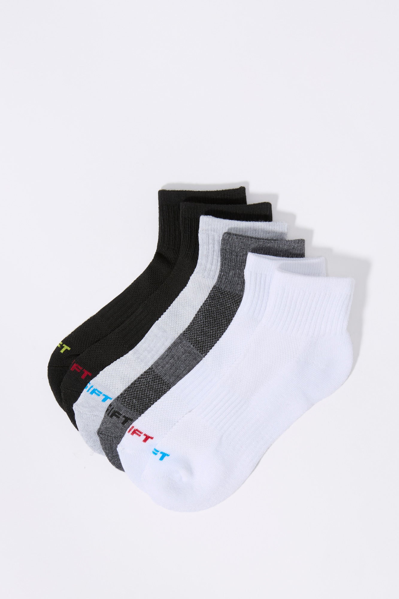 Boys Athletic Ankle Socks (6 Pack