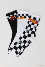 Socquettes à imprimé Hot Wheels™ pour enfant (3 paires)