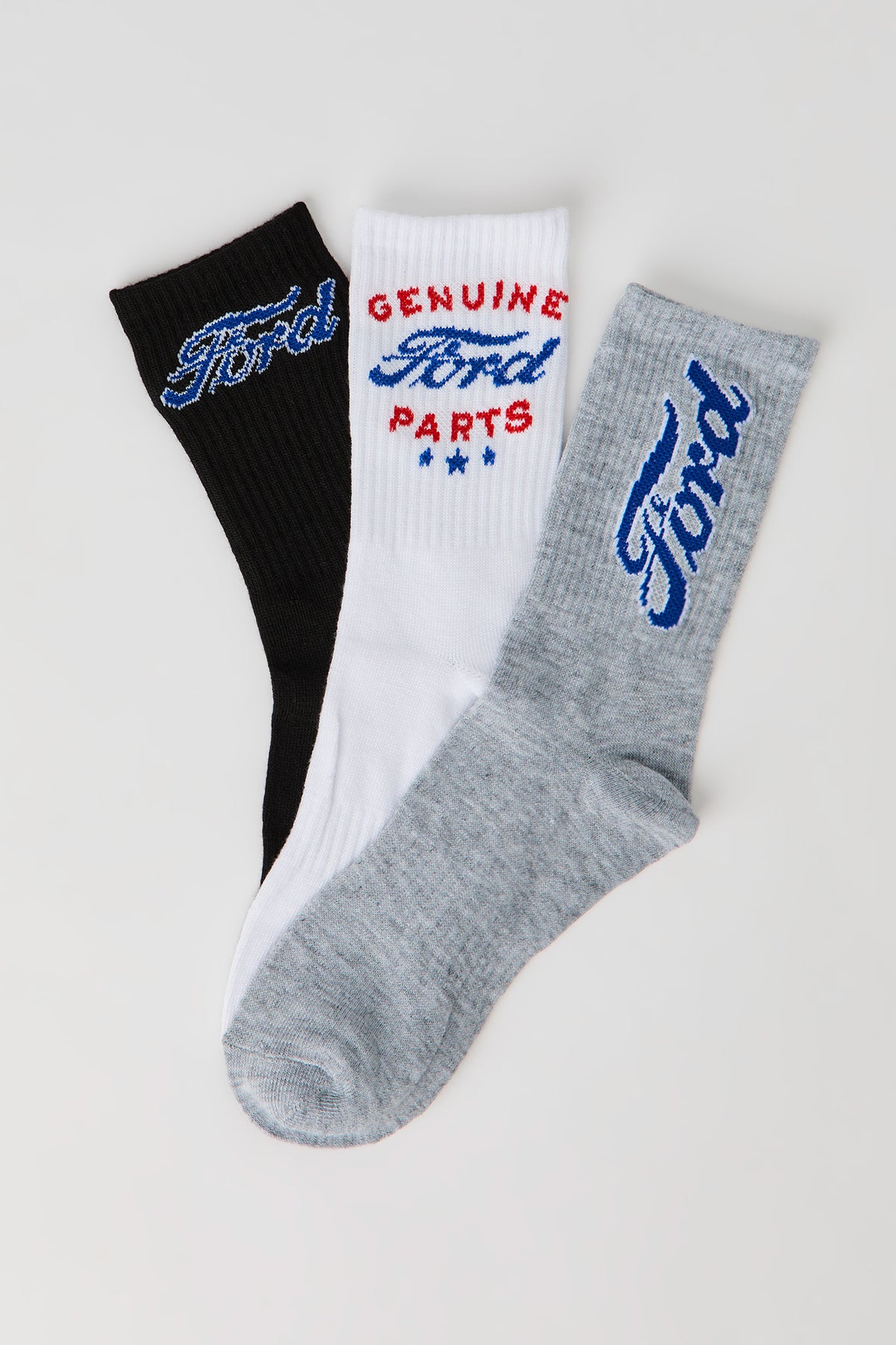 Socquettes à imprimé Ford pour enfant (3 paires)
