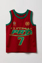 Kids Portugal Graphic Mesh Tank
