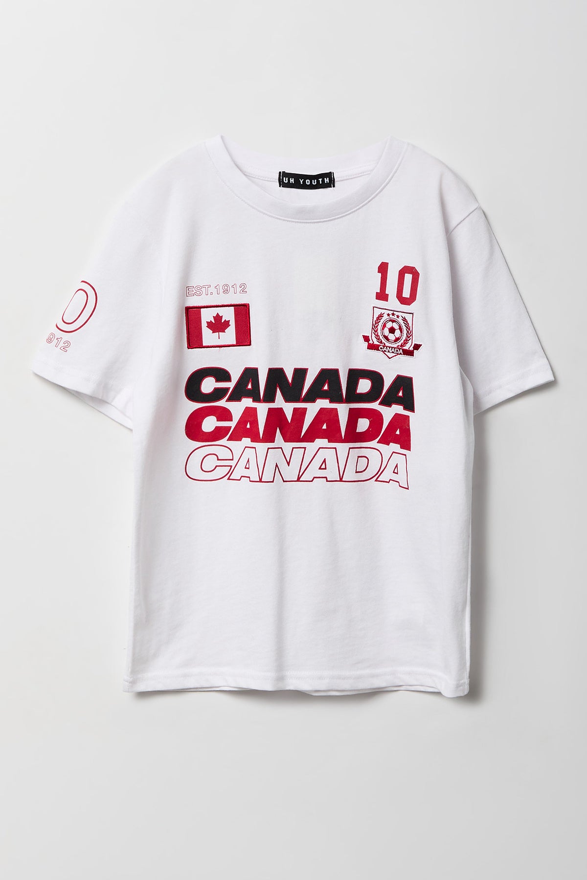 Vue alternative 3. T-shirt à imprimé Canada pour enfant