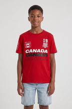 T-shirt à imprimé Canada pour enfant