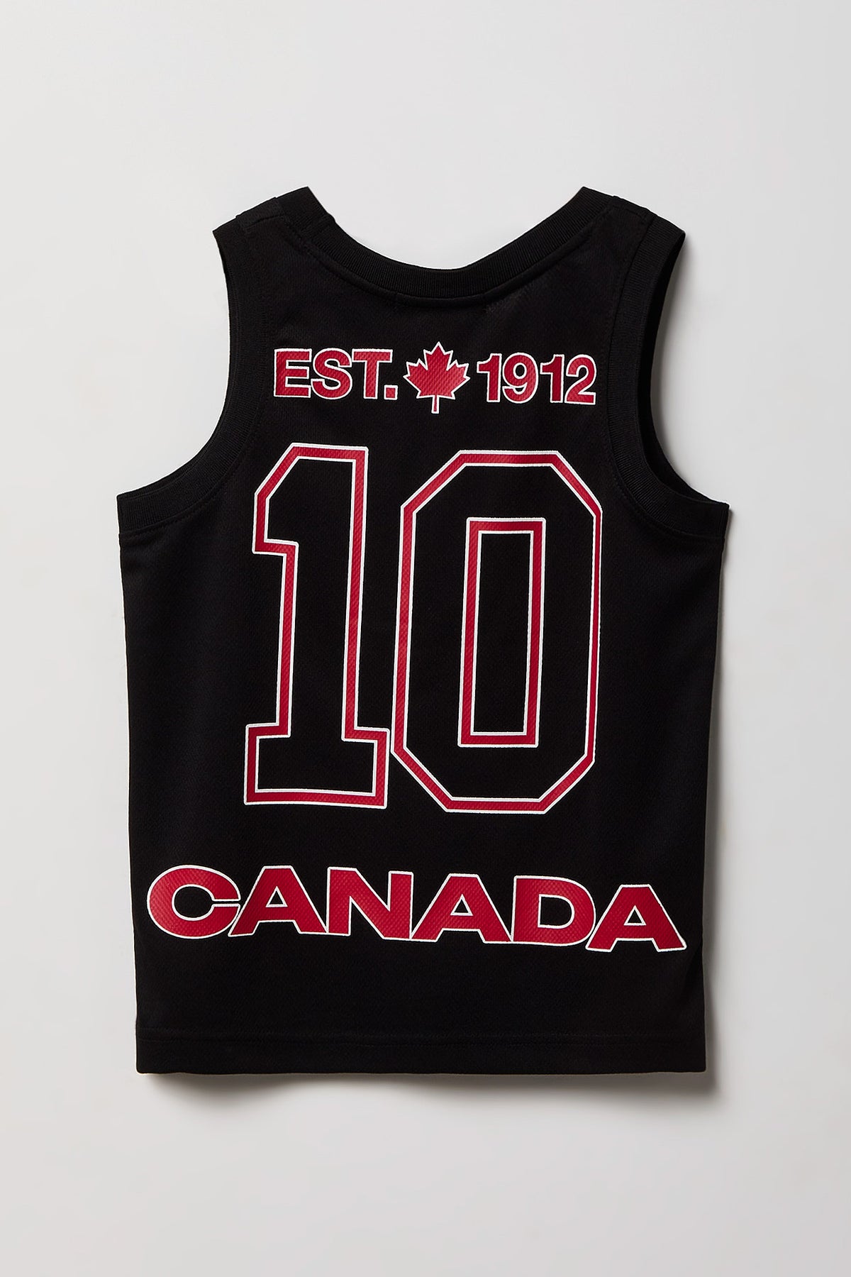 Alt View 4. Kids Canada Graphic Mesh Tank - Black