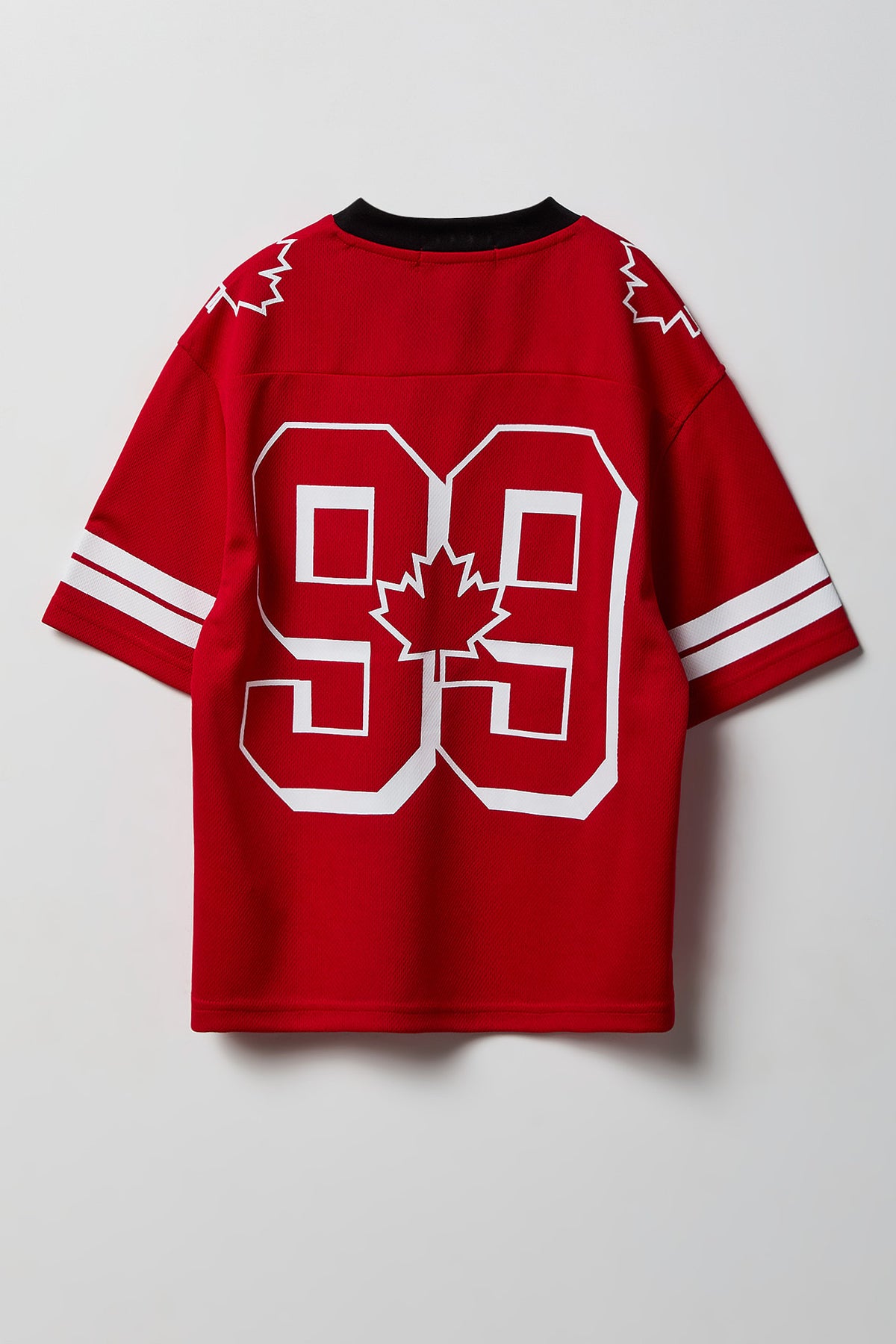 Vue alternative 4. Jersey en filet à imprimé Canada pour enfant
