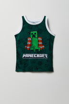Débardeur à imprimé Minecraft pour garçon