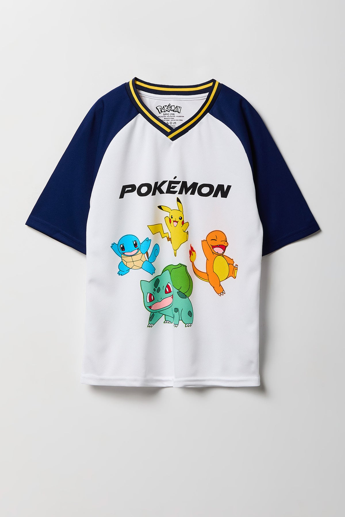 Boys Pokémon Graphic Jersey - White