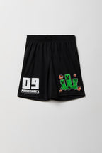 Boys Minecraft Graphic Active Short