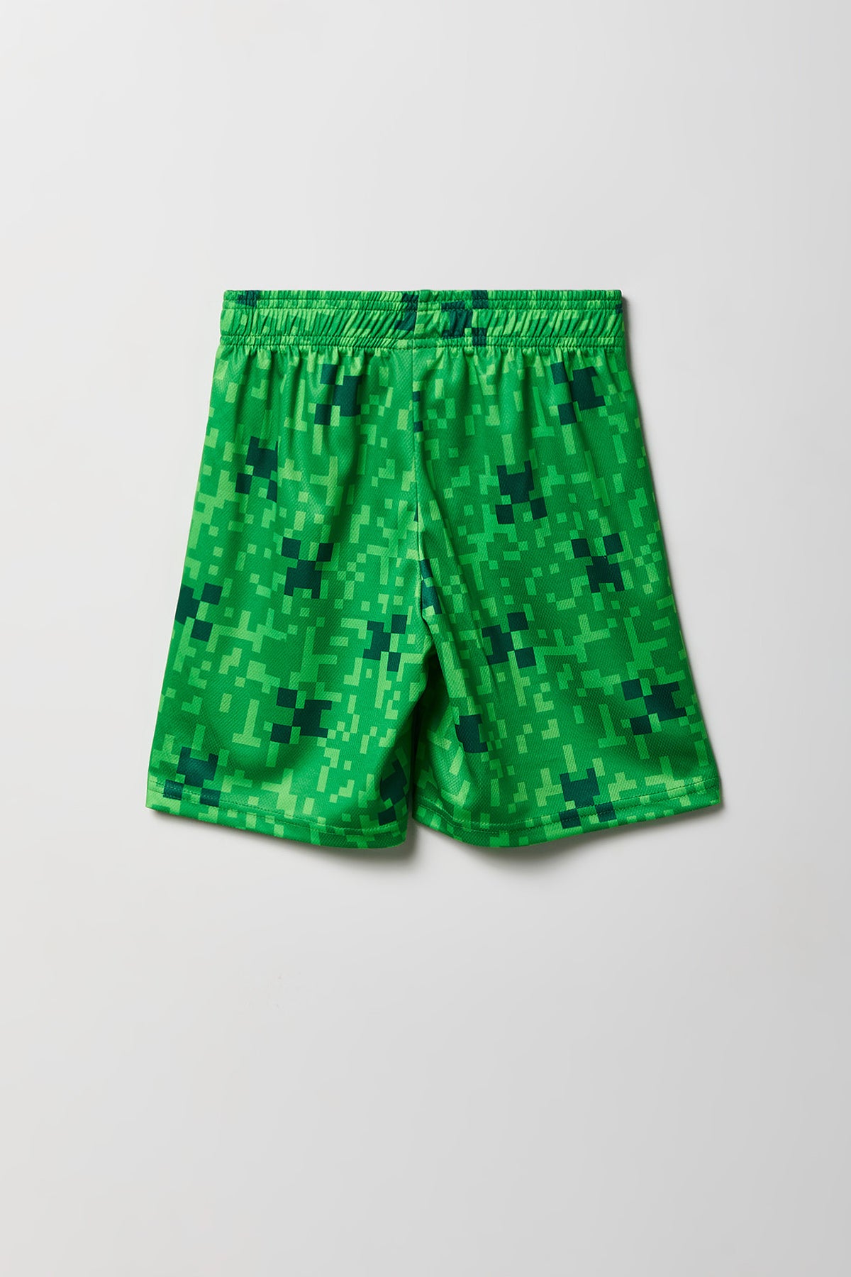 Alt View 2. Boys Minecraft Graphic Active Short - Green