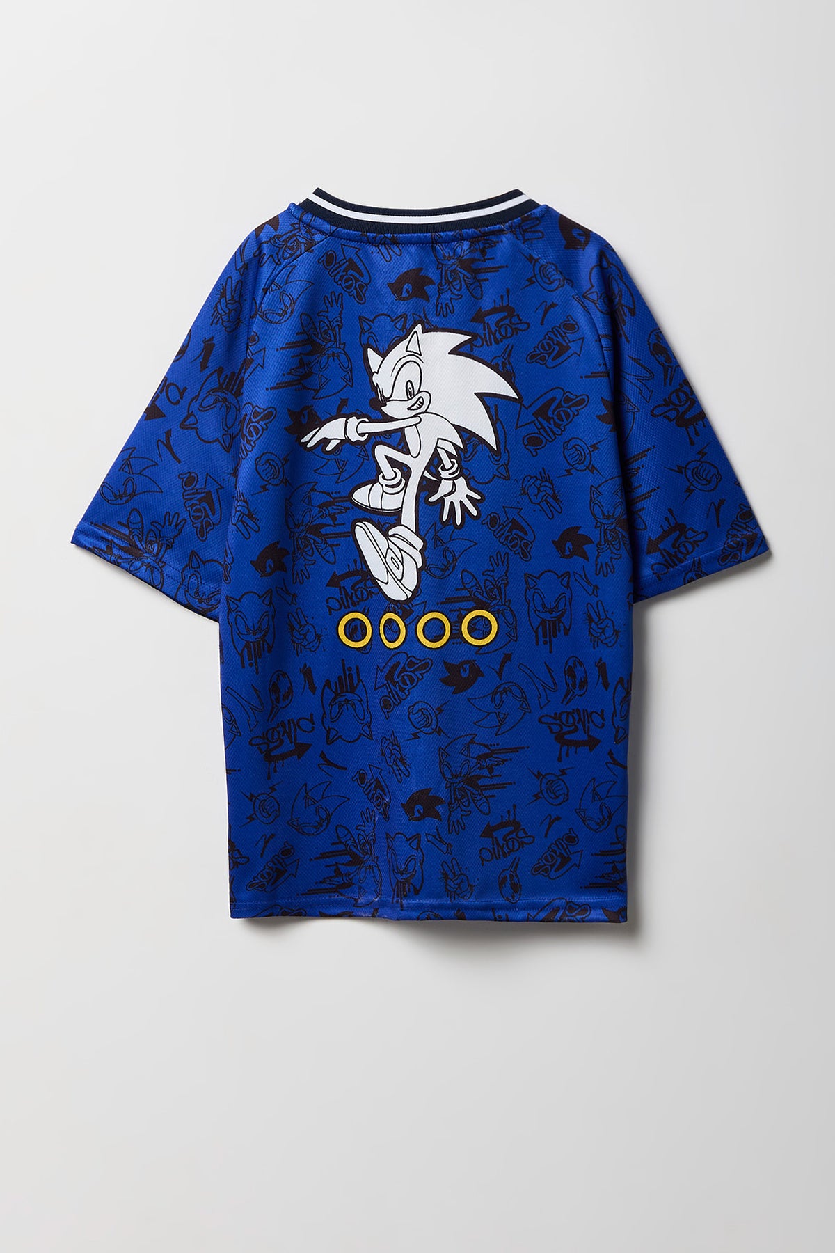 Vue alternative 2. Jersey à imprimé Sonic pour garçons