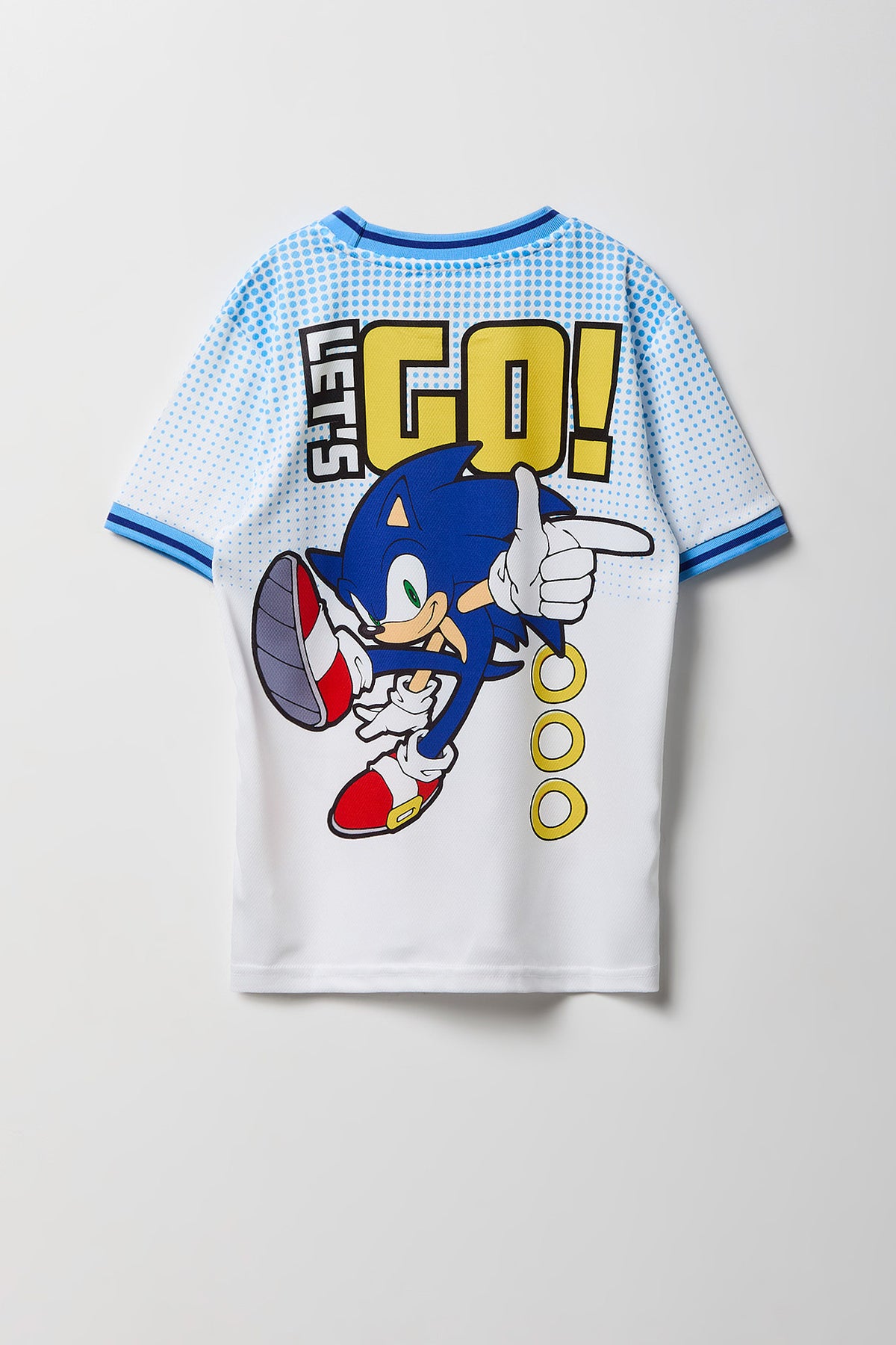 Vue alternative 2. Jersey à imprimé Sonic pour garçons