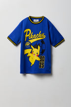 Jersey à imprimé Pokémon Pikachu pour enfant