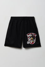 Short en filet à imprimé Shadow pour enfant