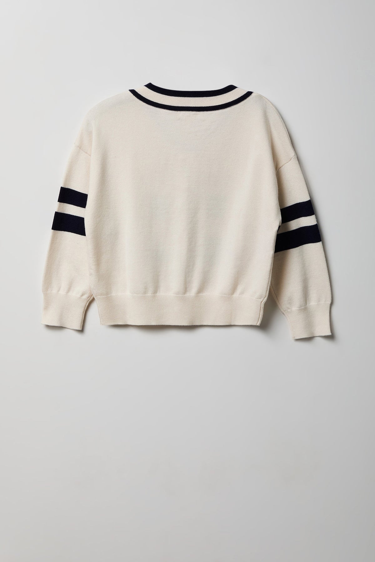 Vue alternative 2. Chandail en tricot de jacquard pour fille