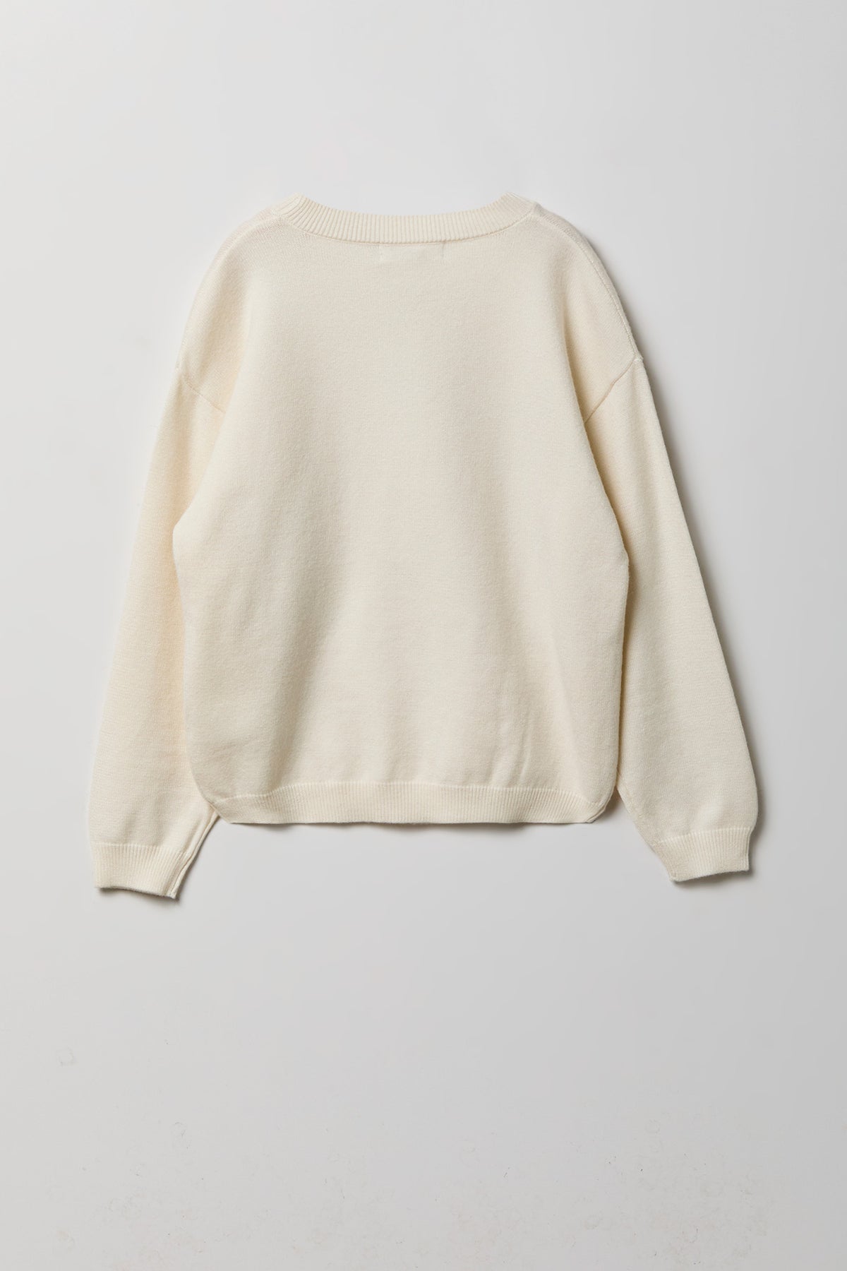 Vue alternative 2. Chandail avec garbitures pour fille
