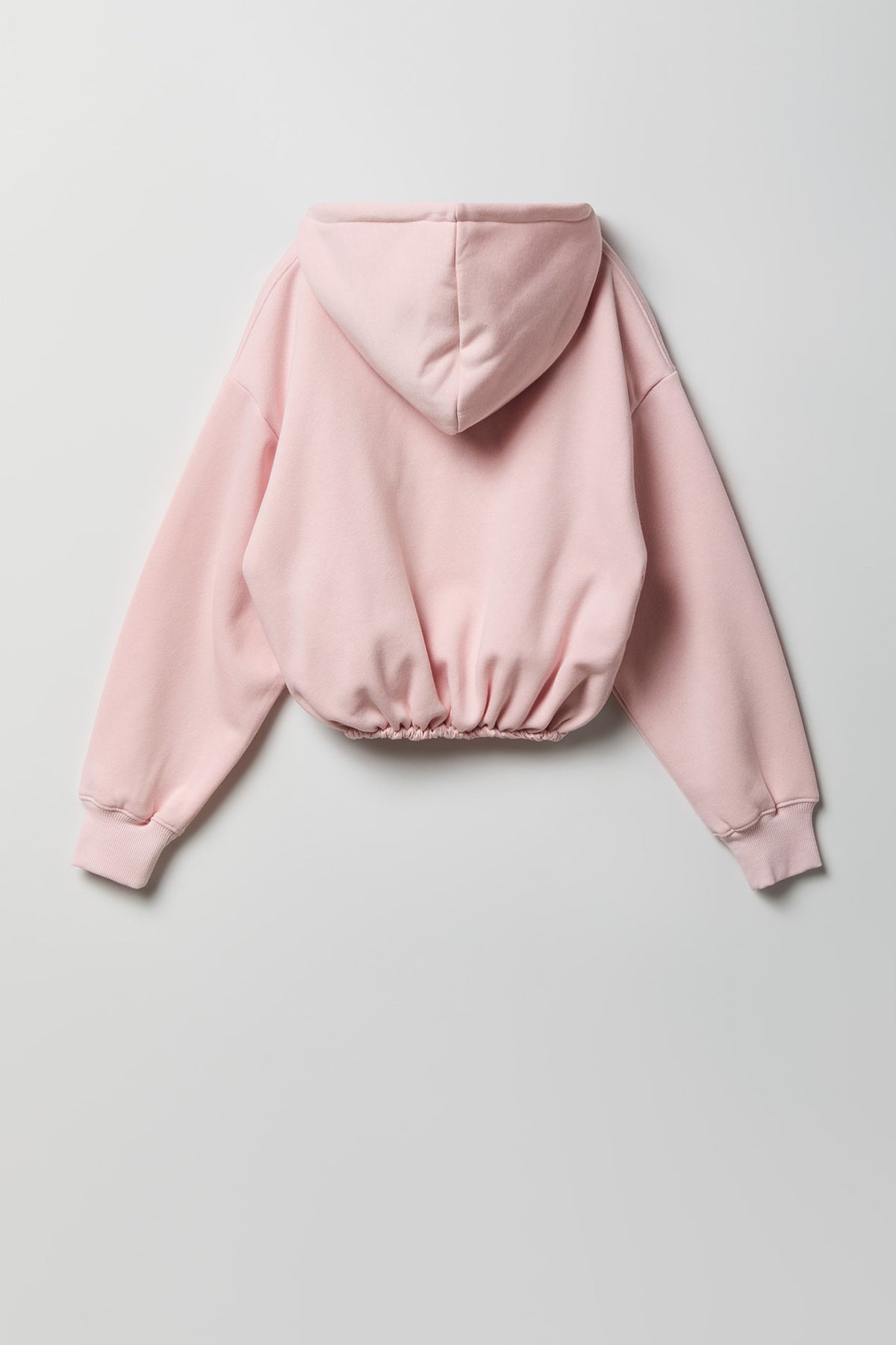 Vue alternative 2. Haut à capuchon imprimé avec ourlet tulipe pour fille