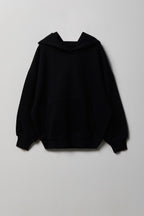 Girls Luxe Fleece Boxy Hoodie